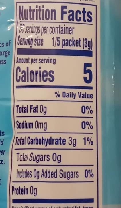Crystal Light Pink lemonade flavoring packshot