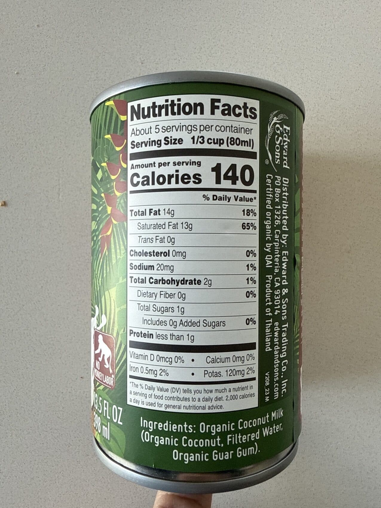 Native Forest Organic Coconut Milk Classic Unsweetened packshot