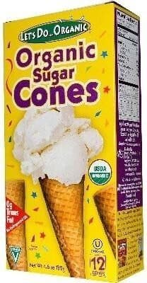 Let's Do...Organic Organic Sugar Cones packshot