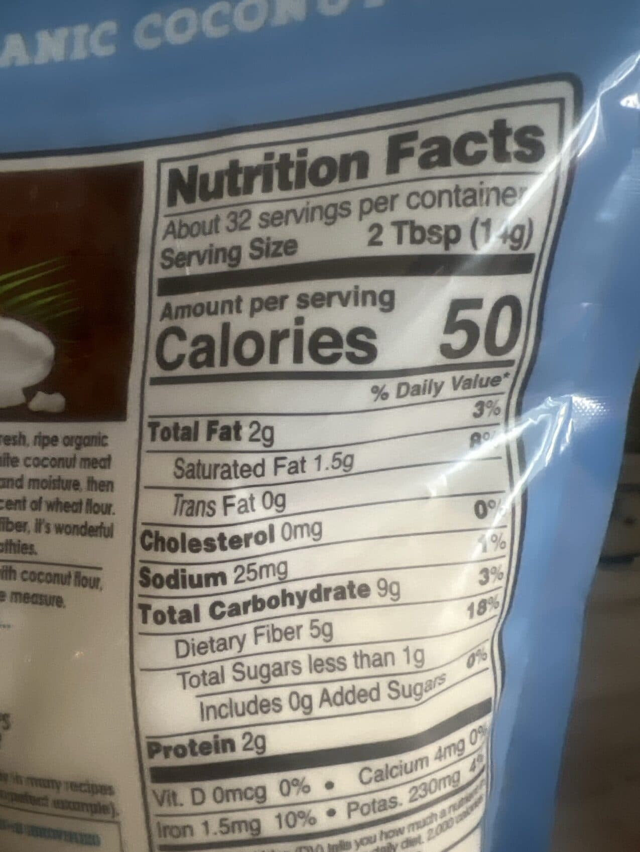 Let's Do...Organic Organic Coconut Flour packshot