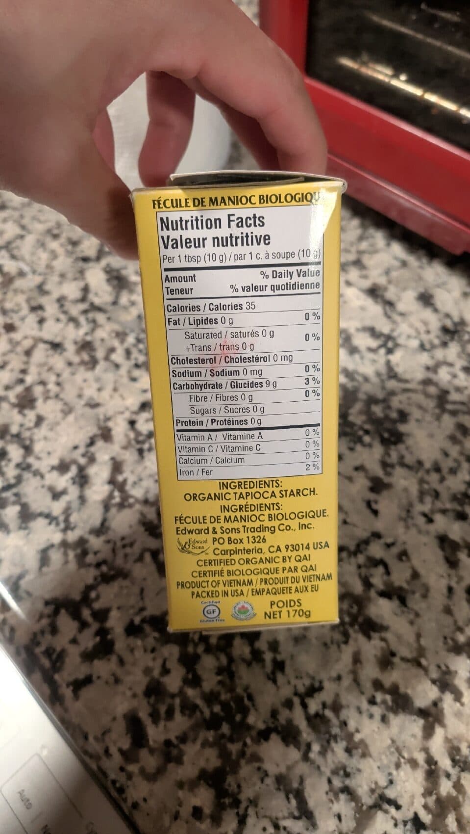 Let's Do...Organic Organic Tapioca Starch Flour packshot