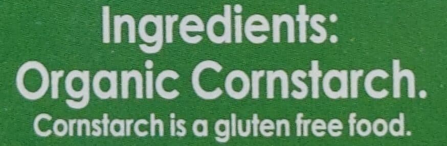 Let's Do...Organic Organic Cornstarch packshot