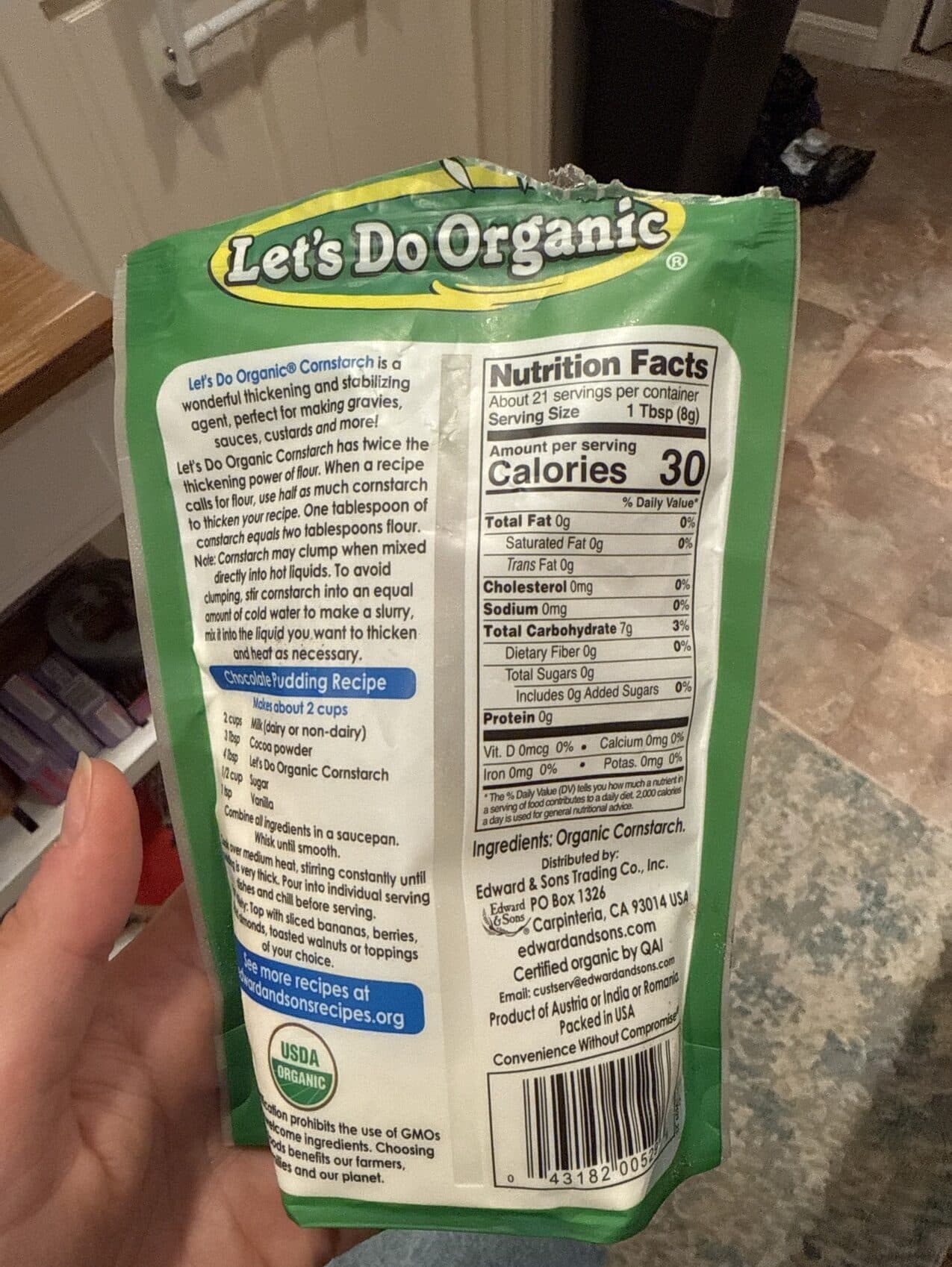 Let's Do...Organic Organic Cornstarch packshot