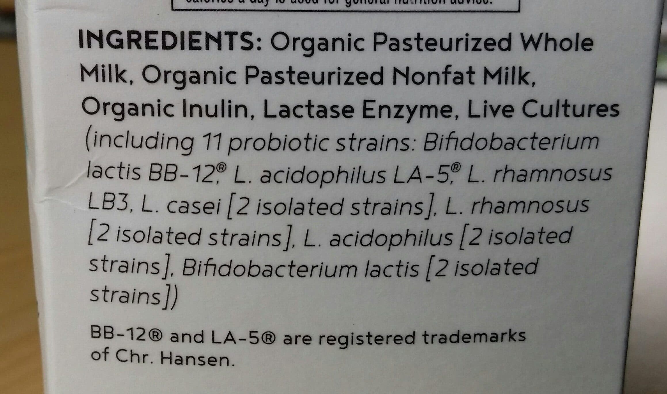 Nancy's Probiotic Kefir Whole Milk Plain packshot