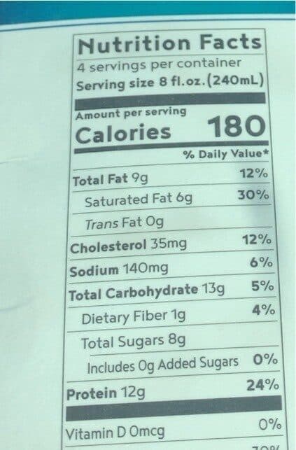 Nancy's Probiotic Kefir Whole Milk Plain packshot