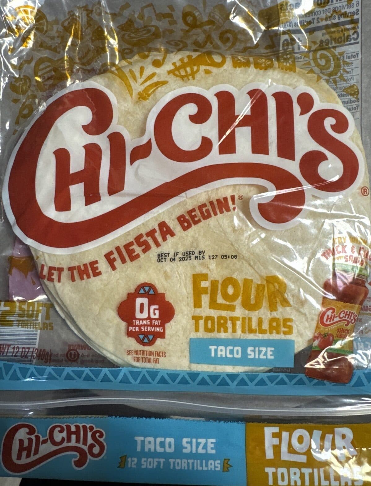 Chi-Chi's Taco Style Flour Tortillas packshot