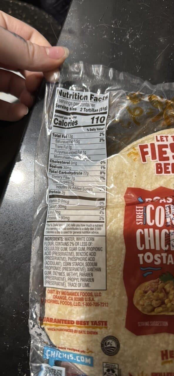 Chi-Chi's White Corn Tortillas packshot