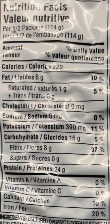 Lightlife TEMPEH Original packshot