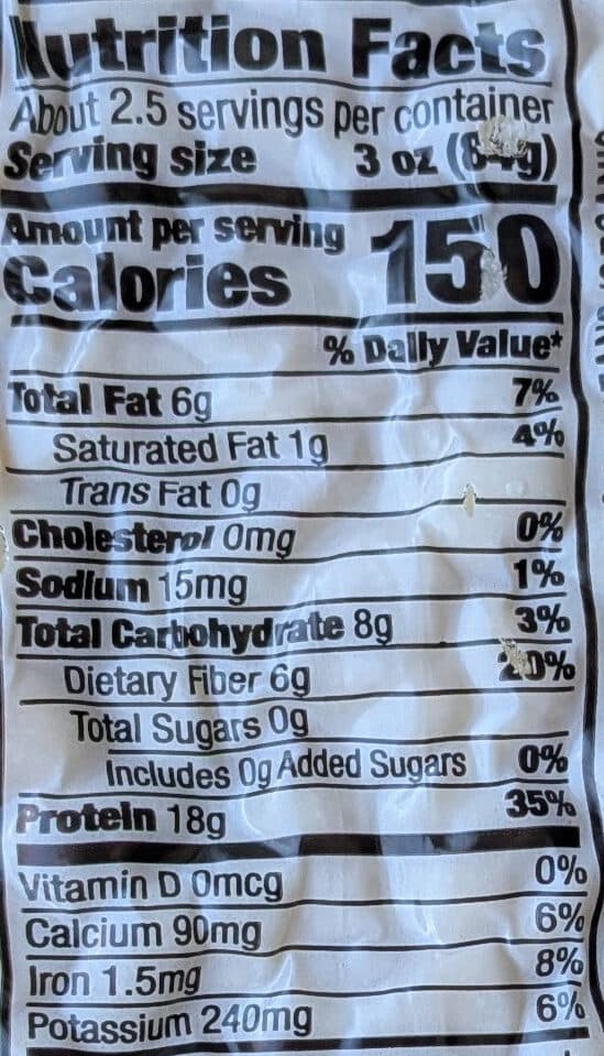 Lightlife organic tempeh packshot