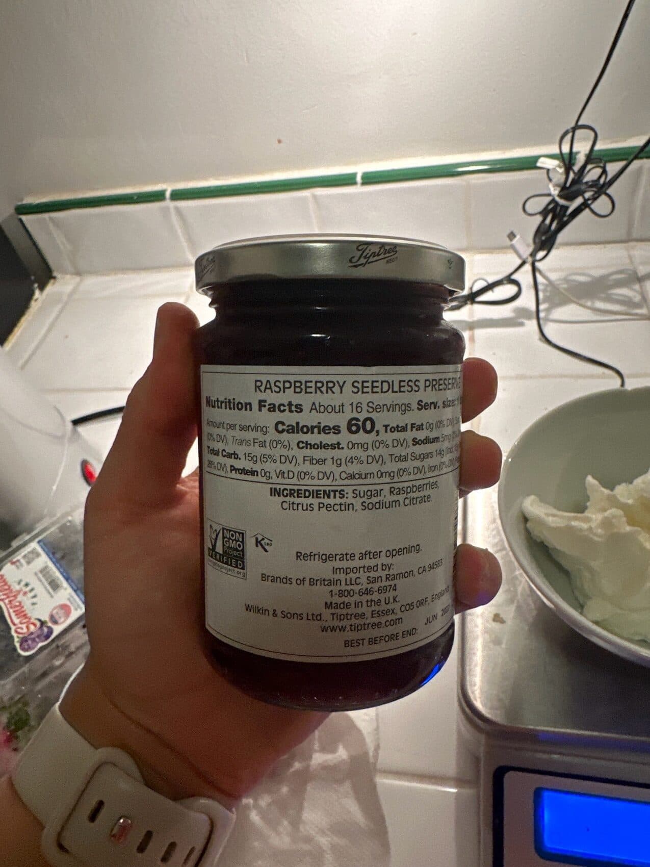 WILKIN & SONS LTD Raspberry Seedless Jam packshot