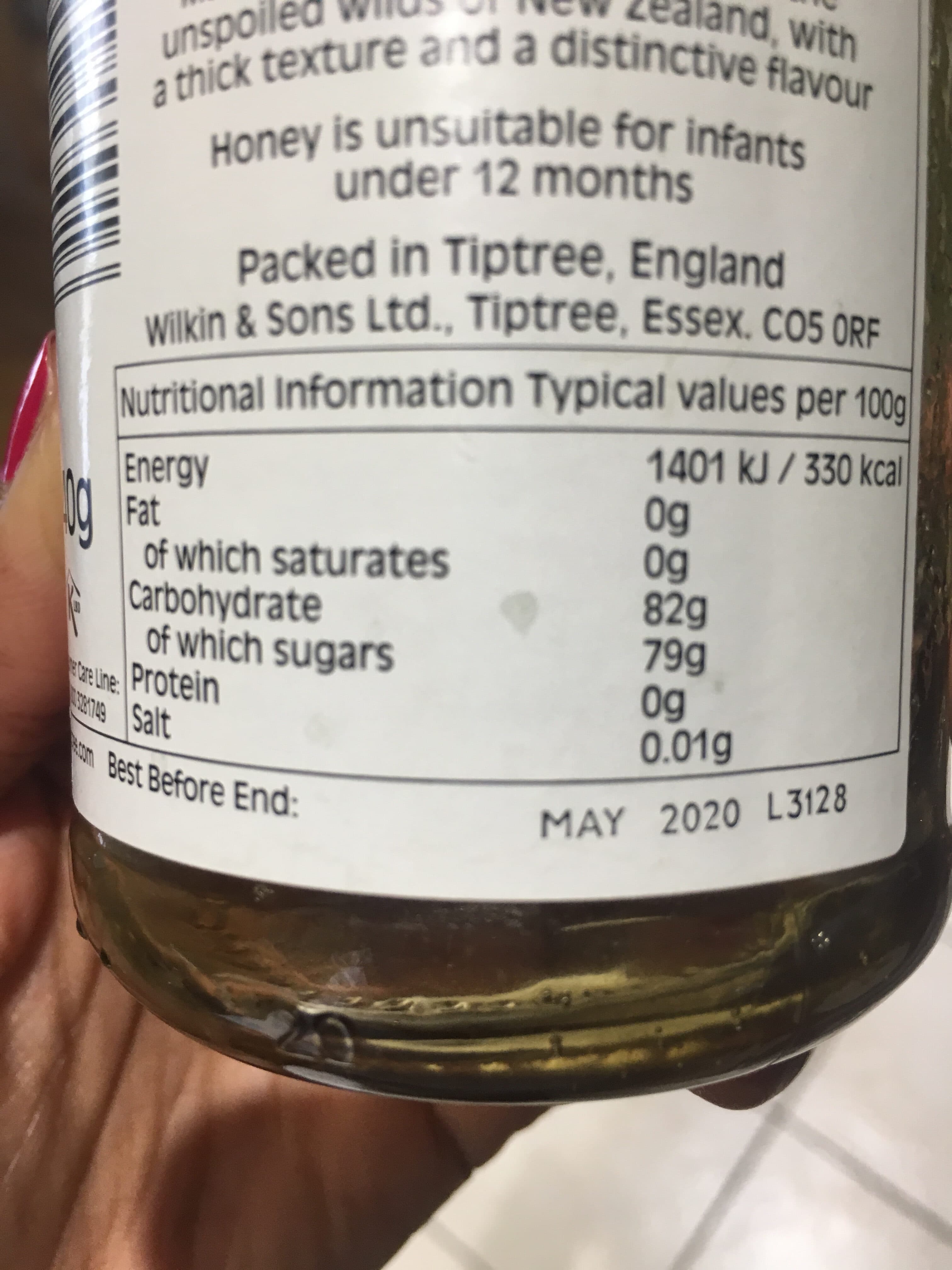 WILKIN & SONS Ltd MANUKA ACTIVE 10+ packshot