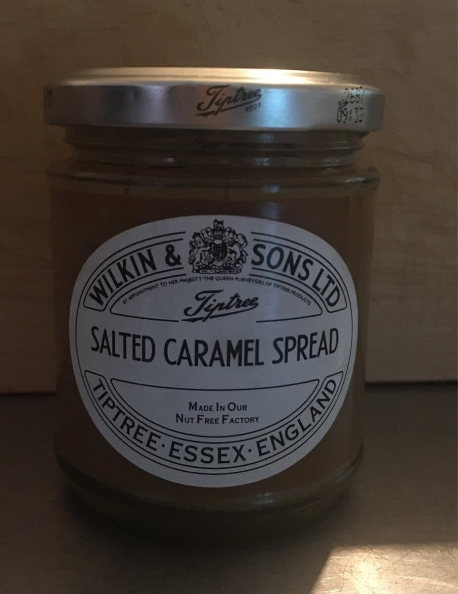 Tiptree Salted caramel spread packshot