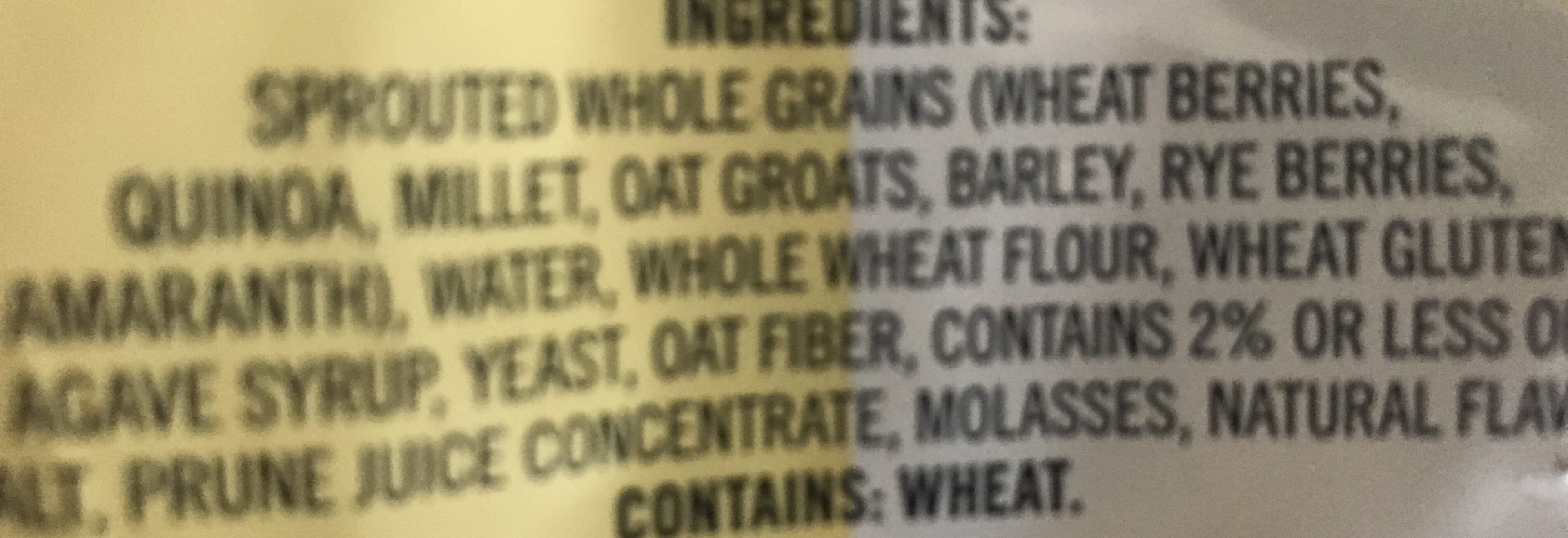 Angelic Bakehouse Sprouted Wheat Bread packshot