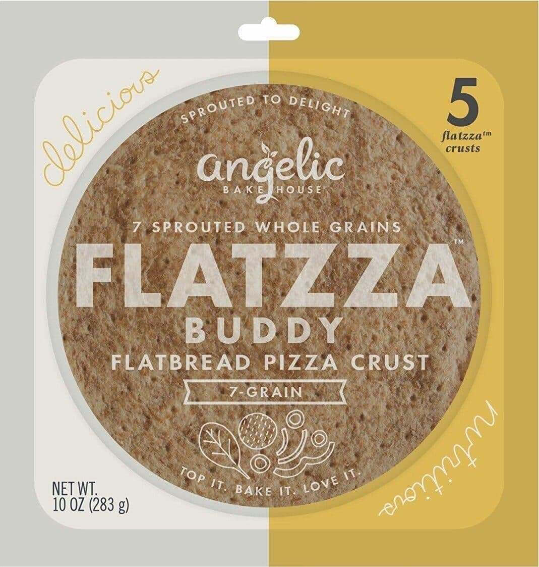 Angelic Bakehouse Flatzza Buddy Sprouted 7-Grain Flatbread packshot