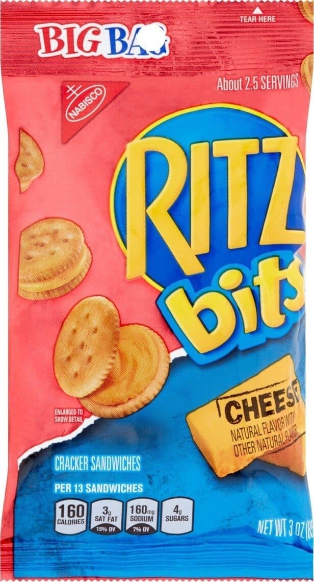 Ritz BITS Cheese packshot