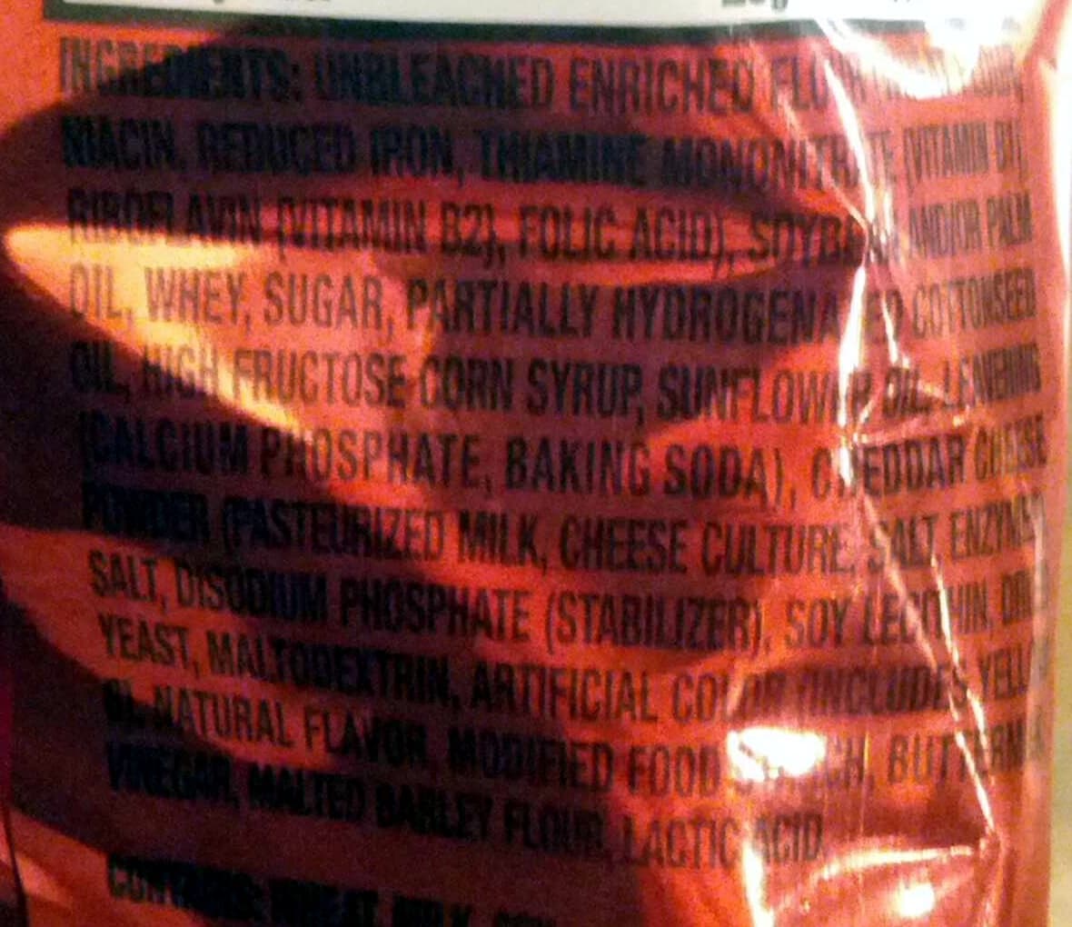 Ritz BITS Cheese packshot