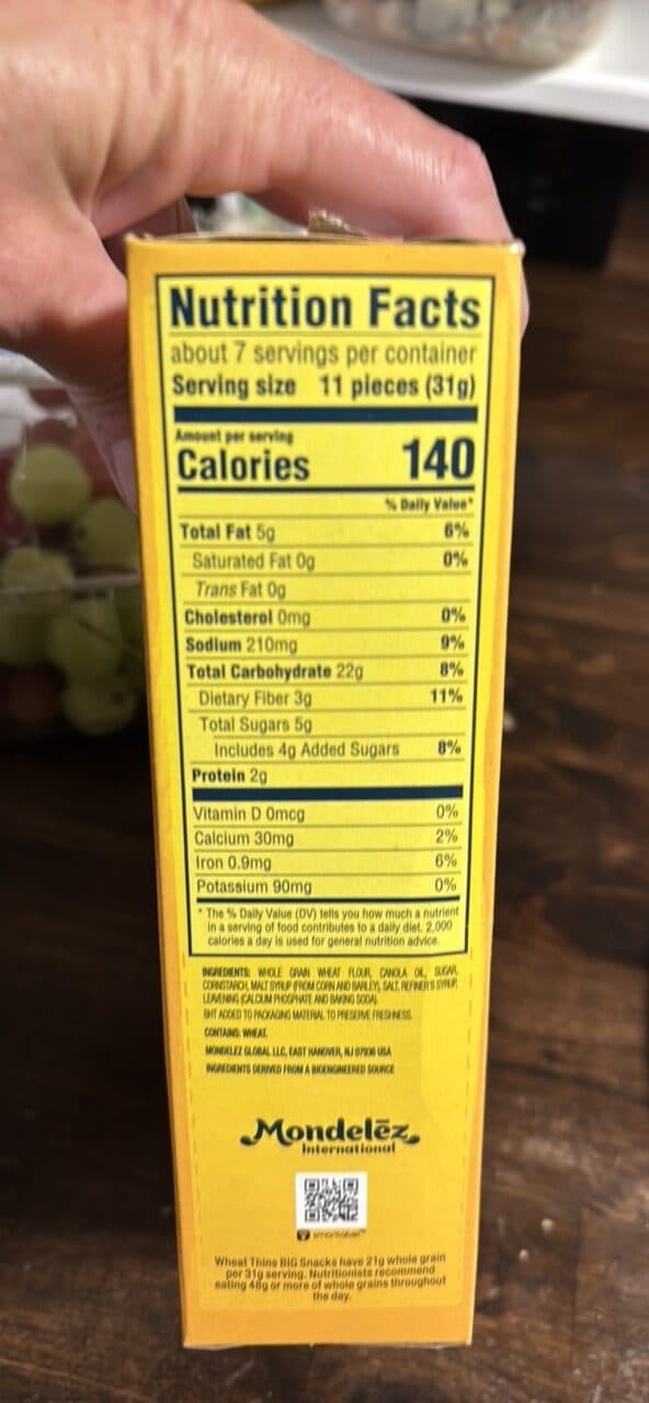 Nabisco Wheat Thins Big packshot