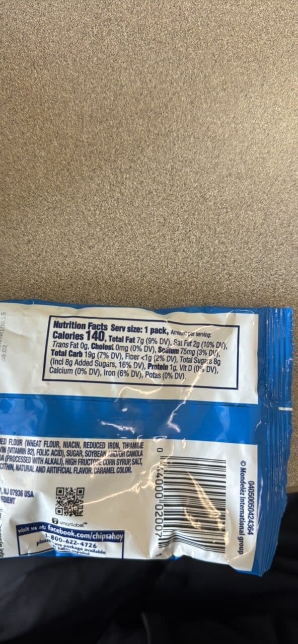 Chips Ahoy Mini Chips Ahoy! Cookies packshot