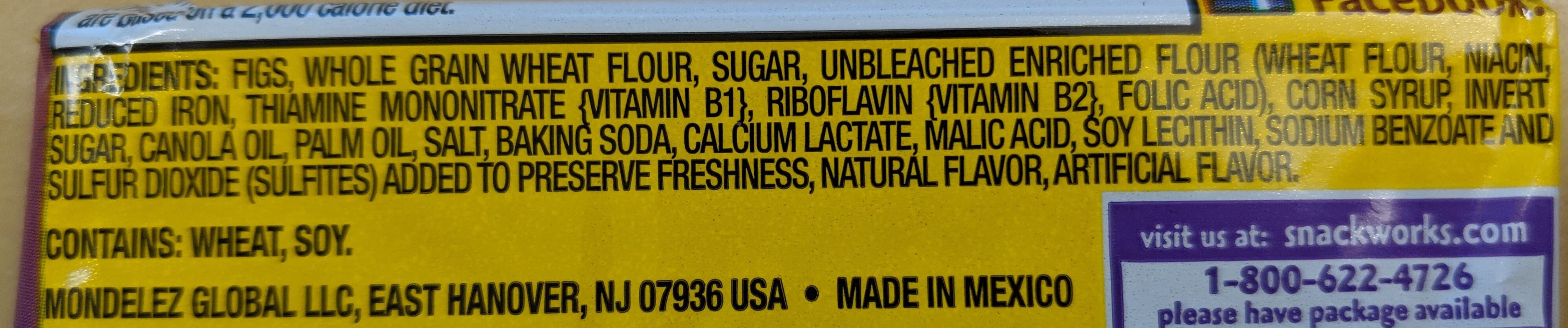 Maniac Fig newton packshot