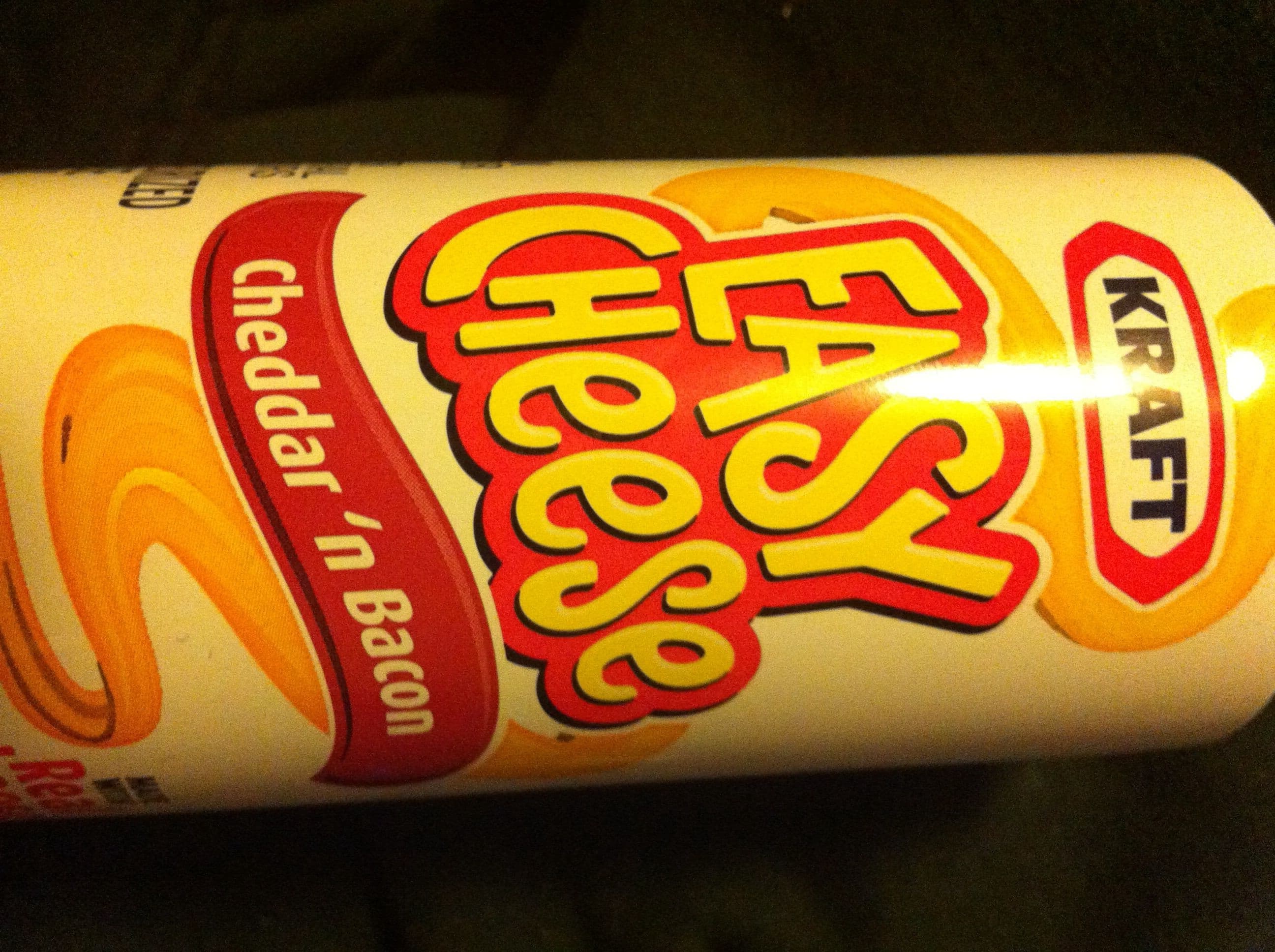 Kraft Nabisco easy cheese pasteurized cheese snack bacon 1x8.000 oz packshot