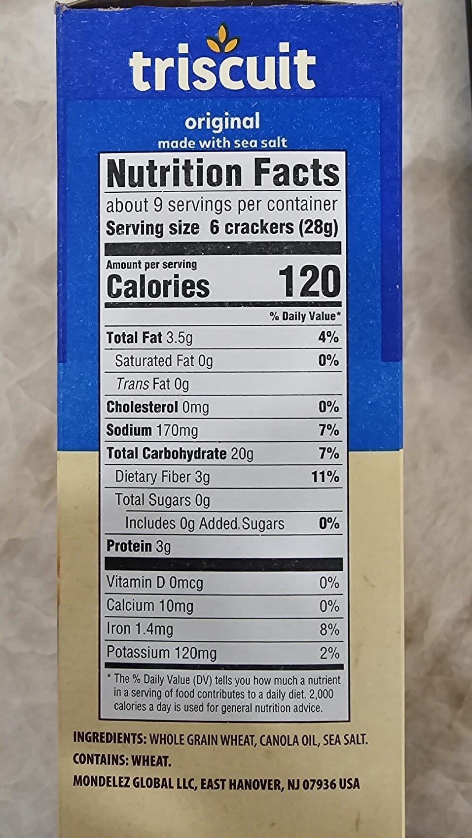 triscuit original packshot
