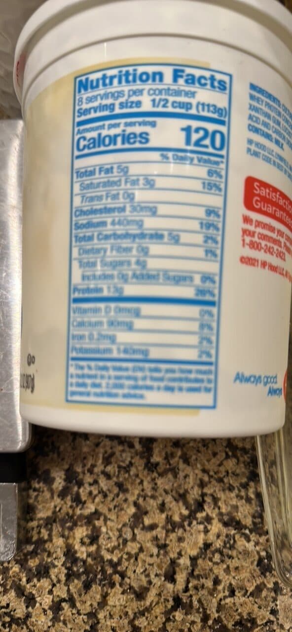 Hood Cottage Cheese Country Style packshot