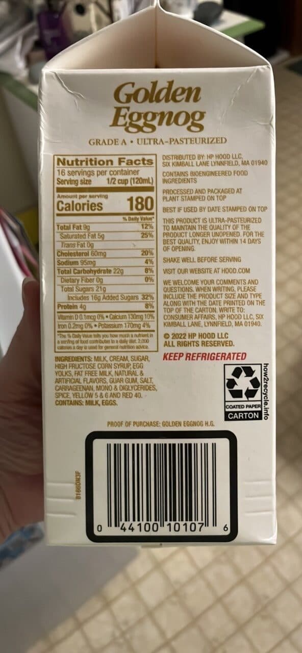 Hood Golden Eggnog packshot