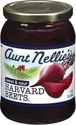 Aunt Nellie's sweet & sour HARVARD BEETS packshot