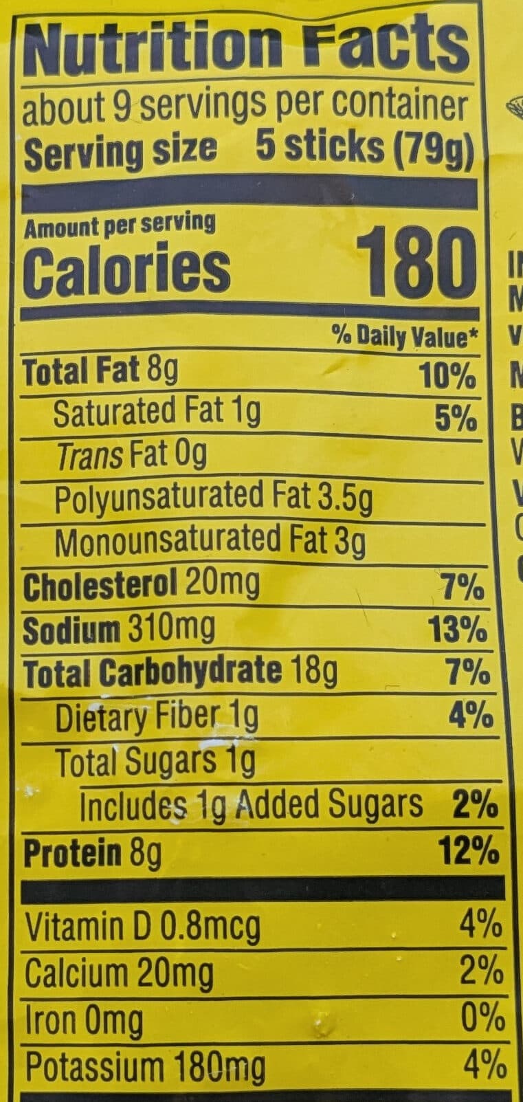 Gorton's Fish Sticks packshot