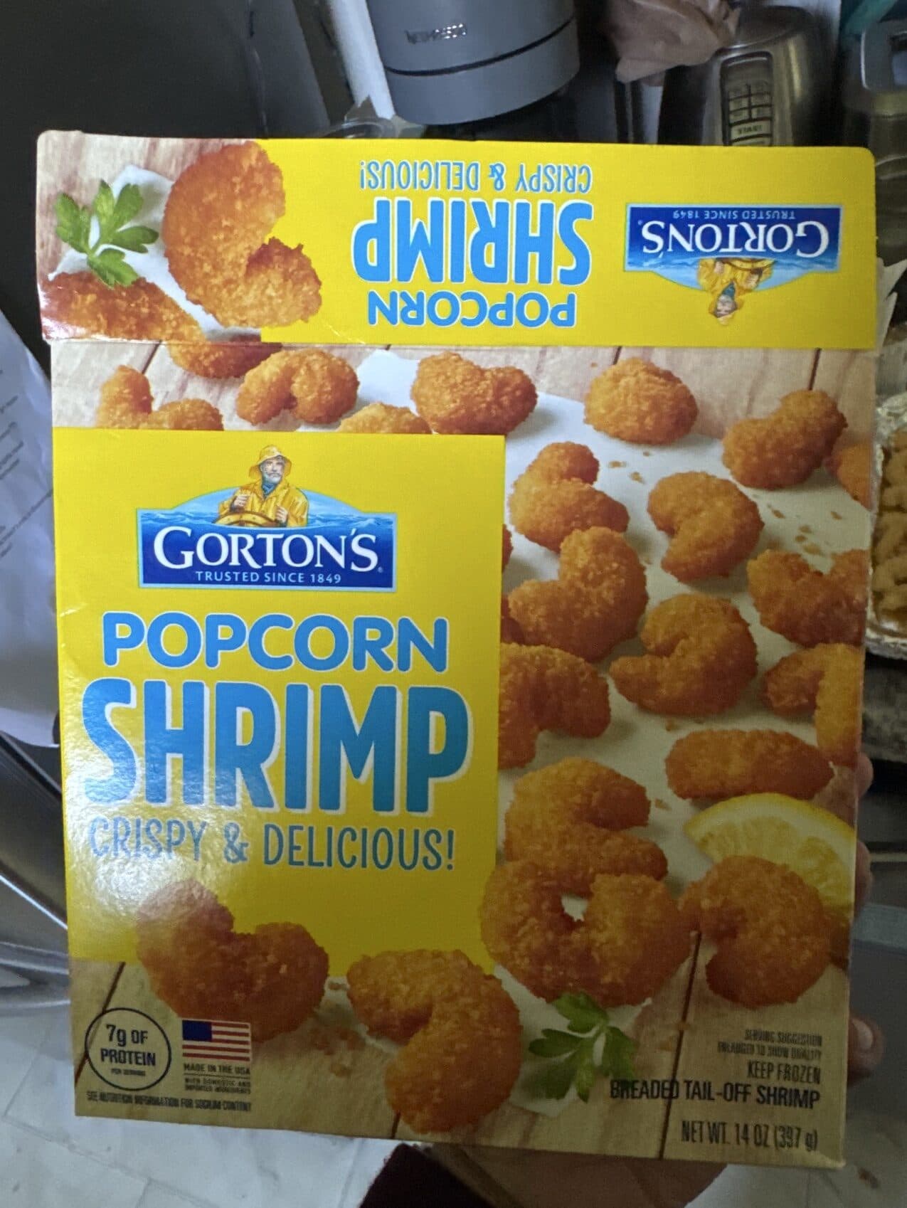 Gorton's Popcorn Shrimp packshot
