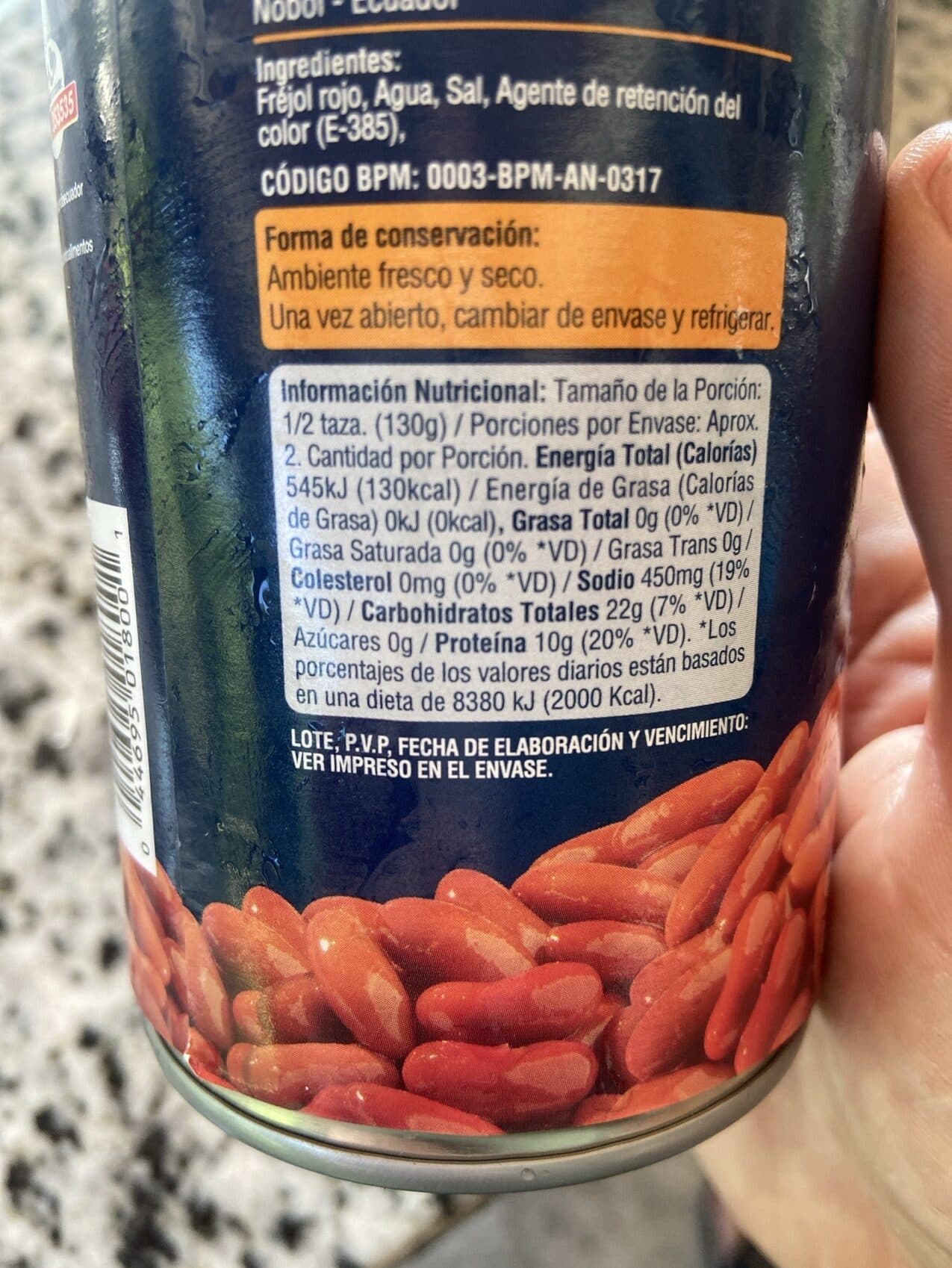 FACUNDO Fréjol Rojo packshot