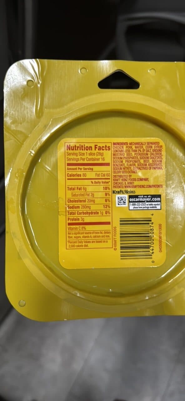 Oscar Mayer Bologna packshot