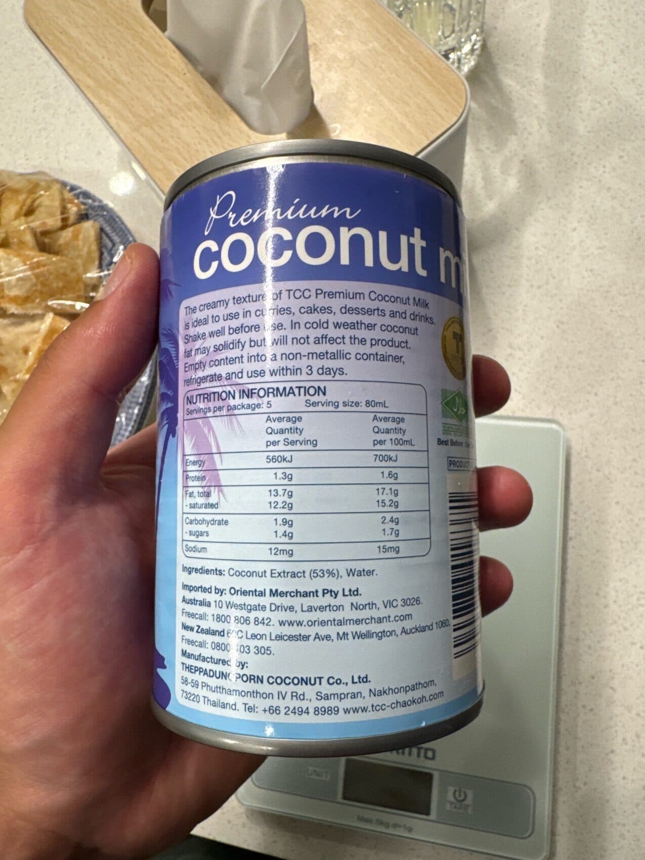 TCC TCC Premium Coconut Milk packshot