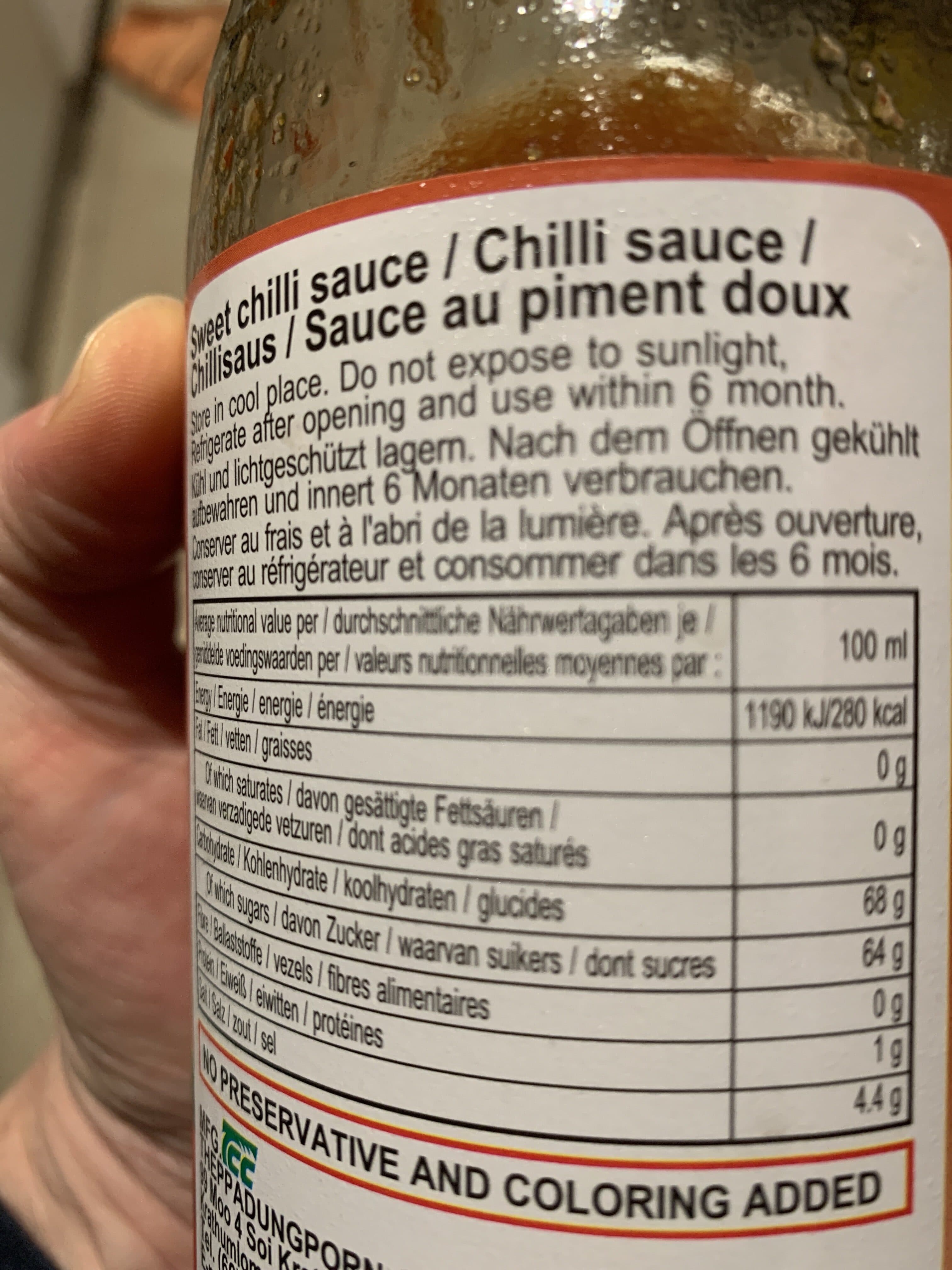 MAE PLOY Sweet Chilli Sauce packshot