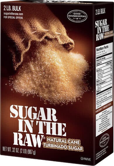 Sugar In The Raw Turbinado Cane Sugar packshot