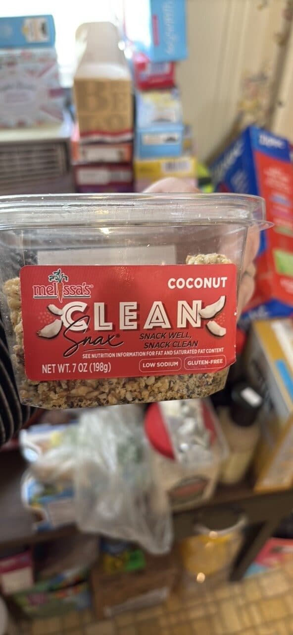melissa's CLEAN Snax Coconut packshot