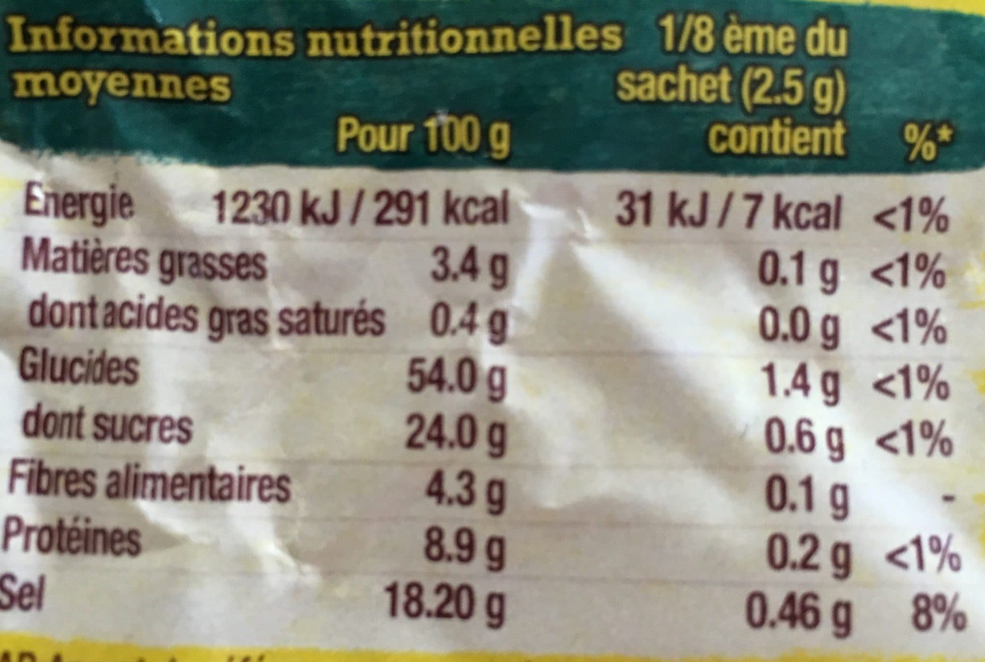 Old El Paso Melange aux epices pour guacamole packshot