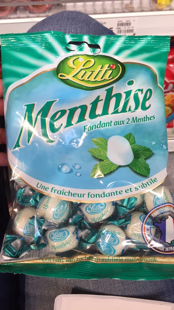 Lutti Menthise packshot