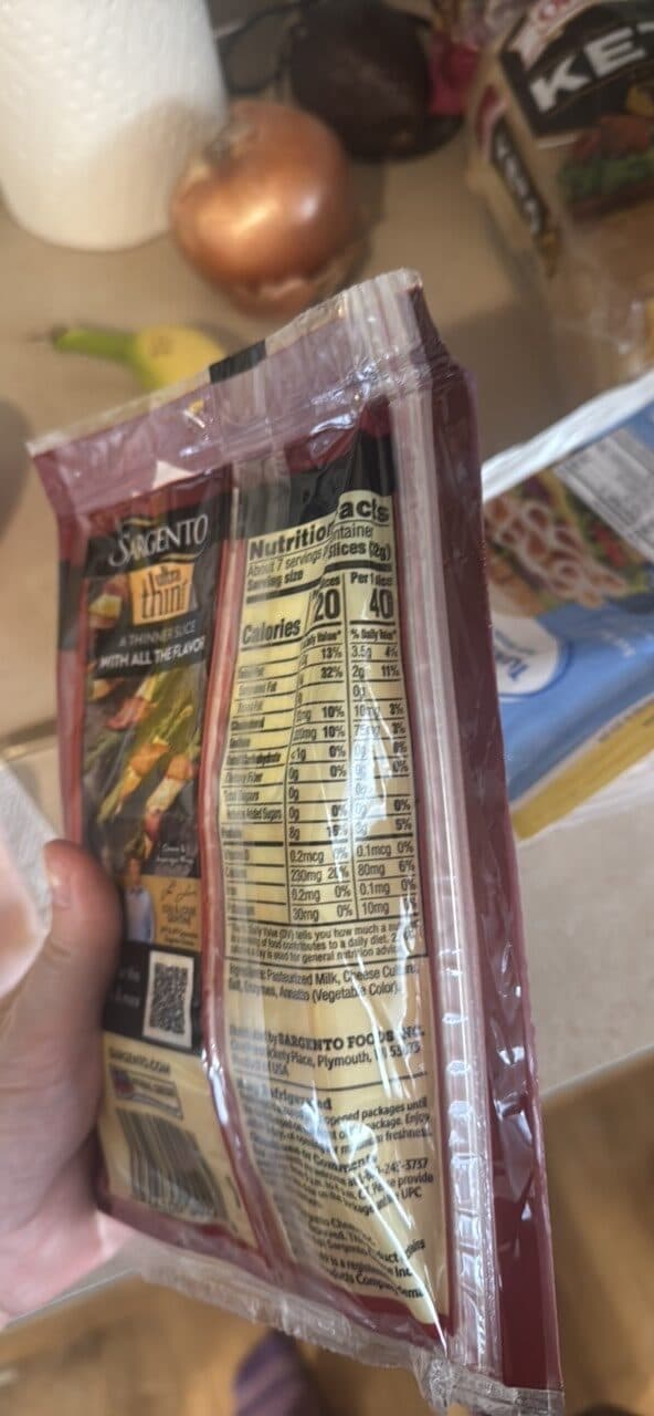 Sargento Colby-Jack Ultra Thin Cheese packshot
