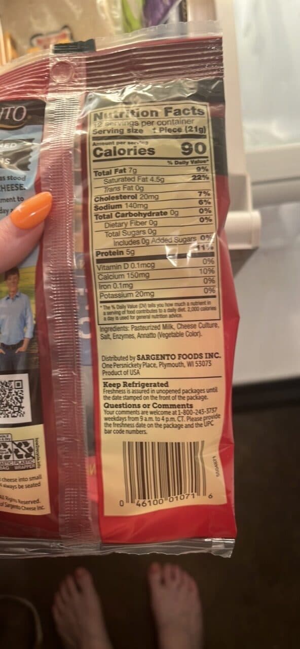 SARGENTO EXTRA SHARP CHEDDAR CHEDDAR CHEESE packshot