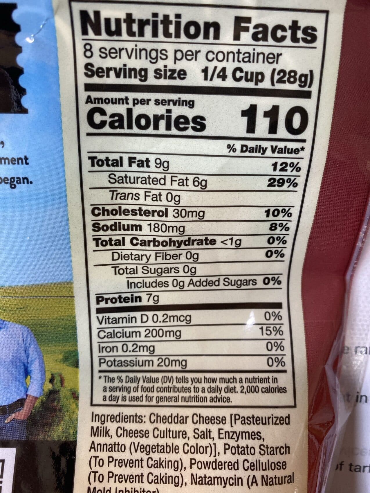 Sargento Traditional Cut Shredded Natural Mild Cheddar Cheese packshot