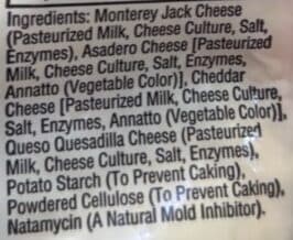 SARGENTO 4 CHEESE MEXICAN packshot