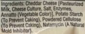SARGENTO SHARP CHEDDAR SHREDDED CHEDDAR CHEESE packshot