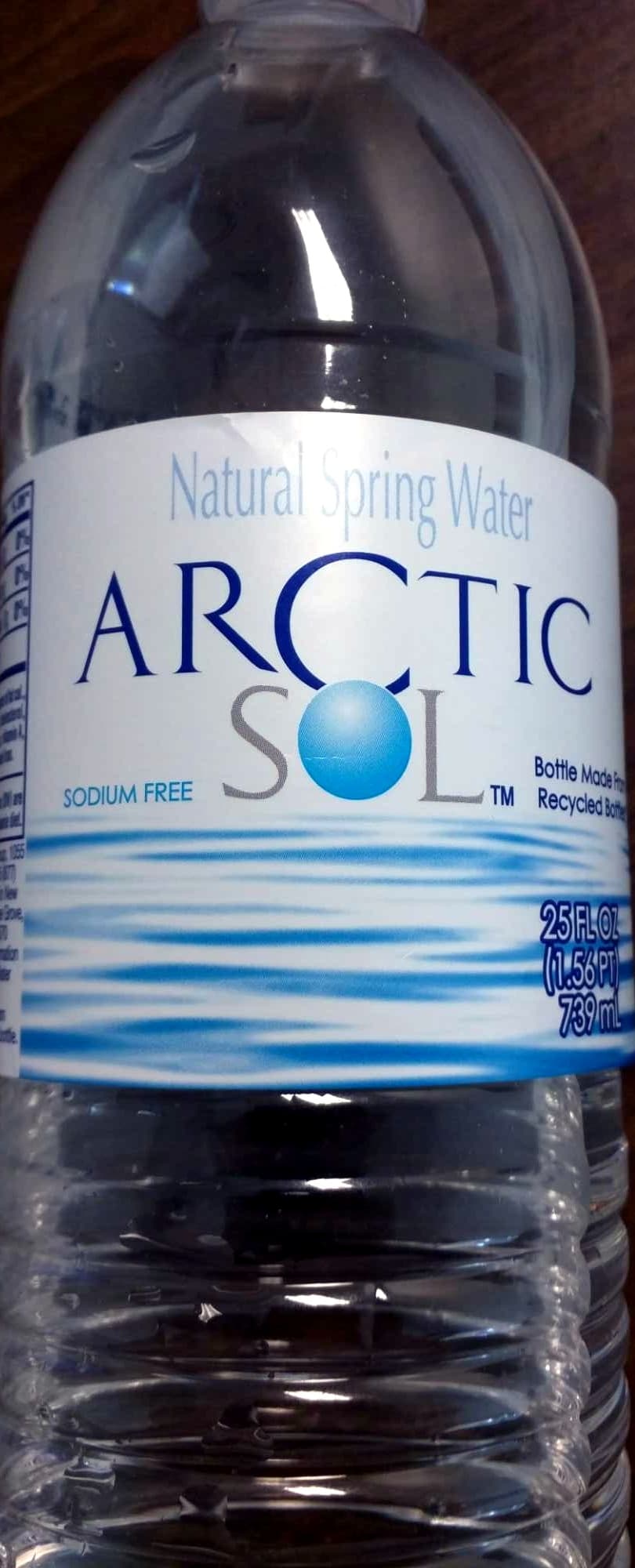 Article Sol Natural Spring Water packshot