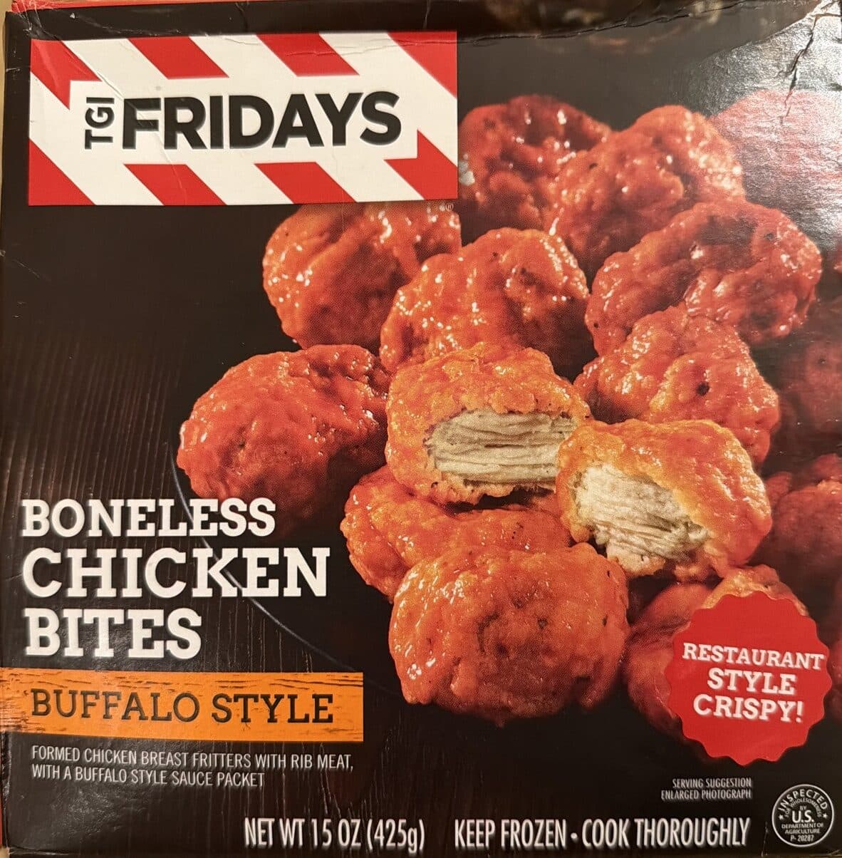 Tgi Fridays Buffalo Style Boneless Chicken Bites packshot