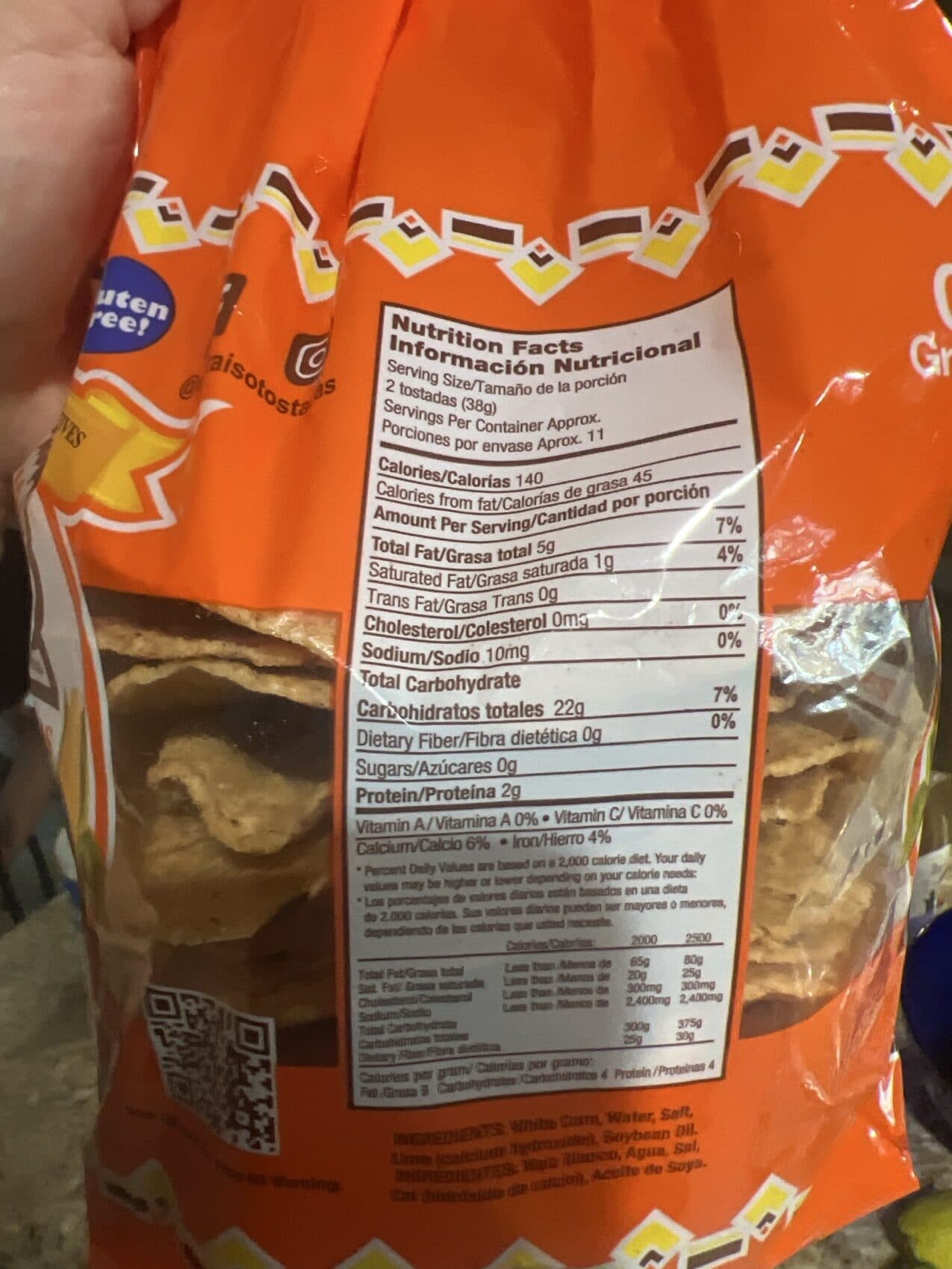 El Paraiso Delicious Home Style Tostadas packshot