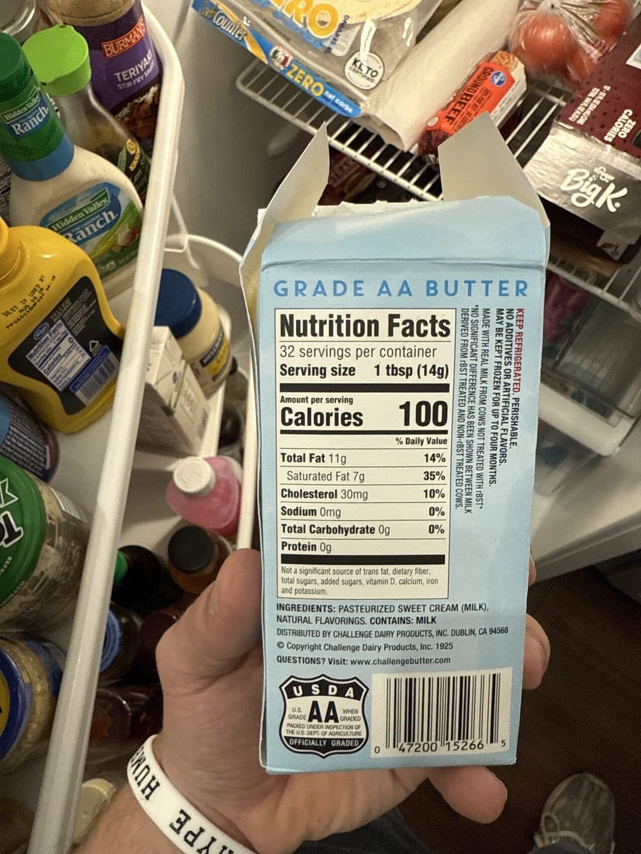 Challenge Butter Unsalted Butter packshot