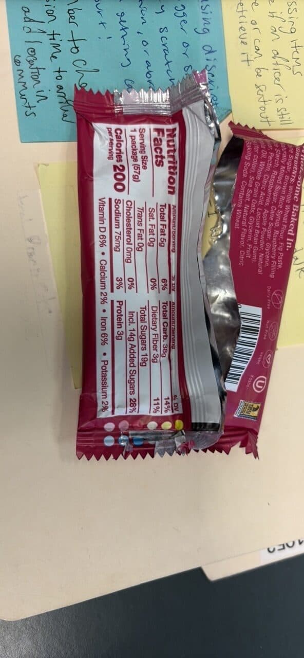 NATURE'S BAKERY FIG BAR Raspberry packshot