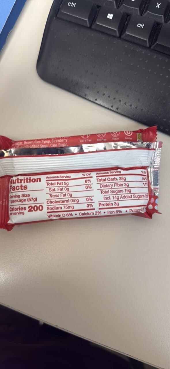 NATURE'S BAKERY FIG BAR packshot