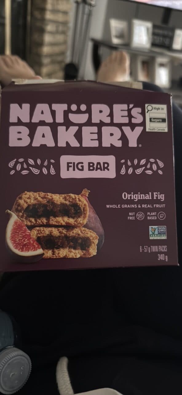 NATURE'S BAKERY Barres aux fiques packshot